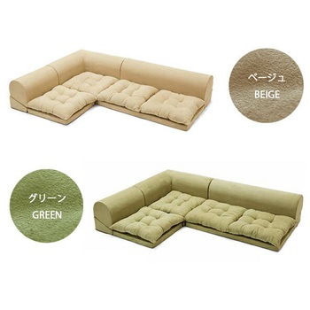 座布団付コーナーソファ セルタン