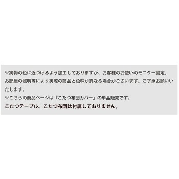 こたつ布団カバー リバーシブル セルタン