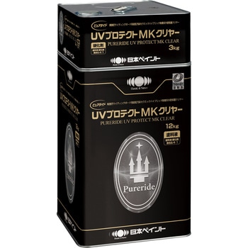 ニッペ ピュアライド UVプロテクト MKクリヤー 外壁保護クリヤー 塗料液・硬化剤セット ニッぺ(日本ペイント)