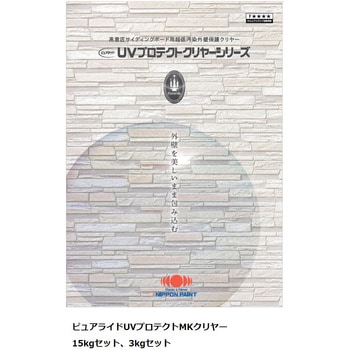 ニッペ ピュアライド UVプロテクト MKクリヤー 外壁保護クリヤー 塗料液 ニッぺ(日本ペイント)