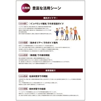ワイヤレスガイドシステム (受信機) 基本セット ビービーガイド Bb Guide TX ON'S COMPANY
