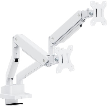 モニターアーム メカニカルスプリング式 上締めタイプ デュアル - アール・エフ・ヤマカワ