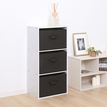 収納ボックス ブラック 3個組 アストロ