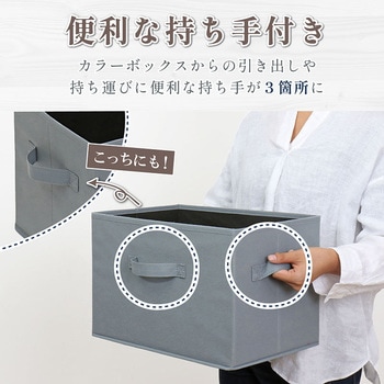 収納ボックス グレー 2個組 アストロ