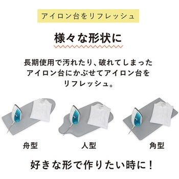 アイロン台用耐熱生地 145×100cm アストロ