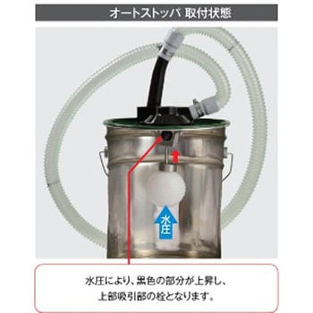 エアークリーナ JAC-3用オプション オートストッパ 日本ニューマチック工業