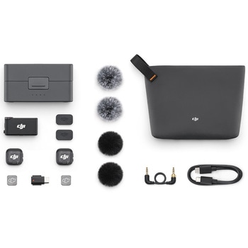 DJI Mic 3 (トランスミッター×2 + レシーバー×1 + 充電ケース) - DJI