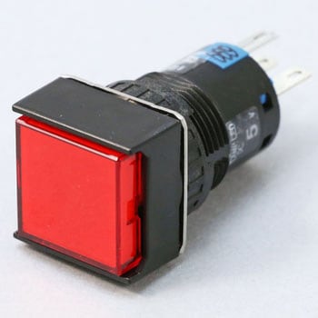 Φ16 A6シリーズ 照光押ボタンスイッチ (正角形) IDEC(和泉電気)
