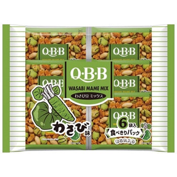 六甲バター QBB わさび豆ミックス QBB