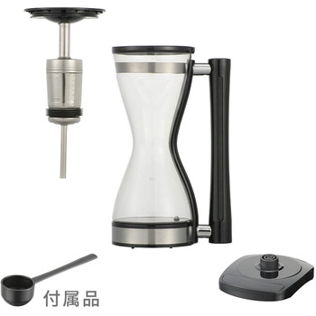 サイフォン式コーヒーメーカー 2杯用 抽出時間選択可 オーム電機