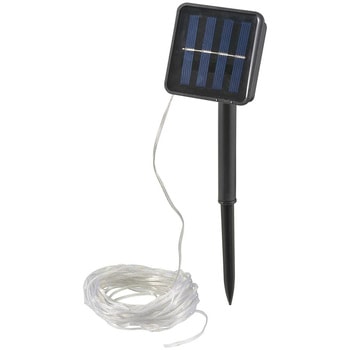 ソーラー充電式 ストリングLEDライト 明暗センサー付 10m - オーム電機