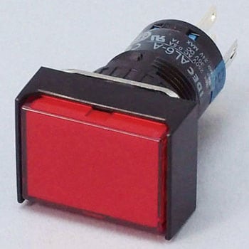 Φ16 A6シリーズ 照光押ボタンスイッチ (長角形) IDEC(和泉電気) 押し 