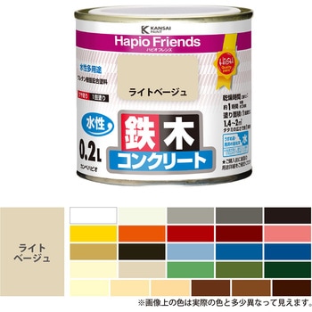 ハピオフレンズ  水性多用途(つやあり) カンペハピオ