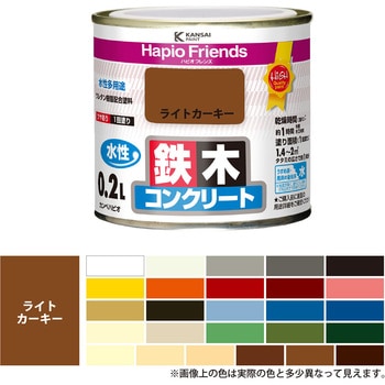 ハピオフレンズ  水性多用途(つやあり) カンペハピオ