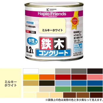 ハピオフレンズ  水性多用途(つやあり) カンペハピオ