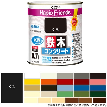 ハピオフレンズ  水性多用途(つやあり) カンペハピオ
