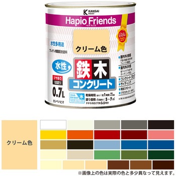 ハピオフレンズ  水性多用途(つやあり) カンペハピオ