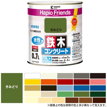 ハピオフレンズ  水性多用途(つやあり) カンペハピオ