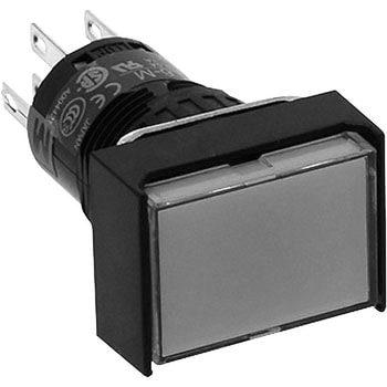 Φ16 A6シリーズ 照光押ボタンスイッチ (長角形) IDEC(和泉電気)