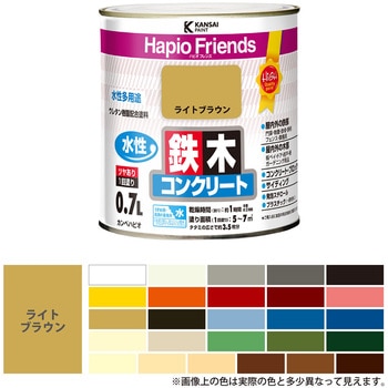 ハピオフレンズ  水性多用途(つやあり) カンペハピオ