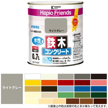 ハピオフレンズ  水性多用途(つやあり) カンペハピオ