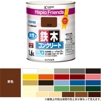 ハピオフレンズ  水性多用途(つやあり) カンペハピオ