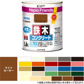 ハピオフレンズ  水性多用途(つやあり) カンペハピオ