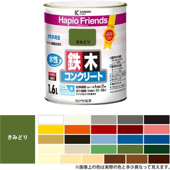 ハピオフレンズ  水性多用途(つやあり) カンペハピオ