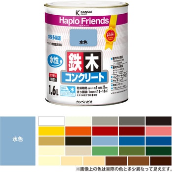 ハピオフレンズ  水性多用途(つやあり) カンペハピオ