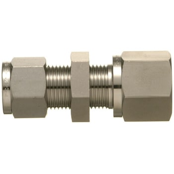 SUS316ステンレス製 ダブルフェルール継手 バルクヘッドフィメールコネクター(テーパーねじタイプ) 三興マテリアルサプライ