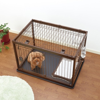 木製ペットサークル 90-60屋根面 Richell(リッチェル)