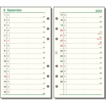 2026年度システム手帳聖書リフィル ダヴィンチ レイメイ藤井
