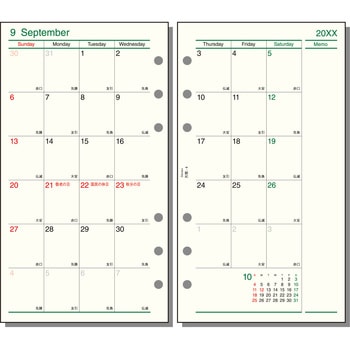 2026年度システム手帳聖書リフィル ダヴィンチ - レイメイ藤井