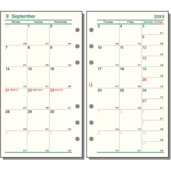 2026年度システム手帳聖書リフィル ダヴィンチ レイメイ藤井