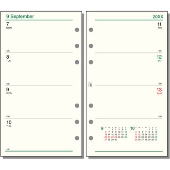 2026年度システム手帳聖書リフィル ダヴィンチ レイメイ藤井