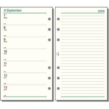 2026年度システム手帳聖書リフィル ダヴィンチ - レイメイ藤井