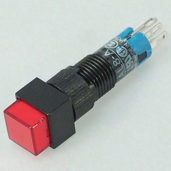 Φ8 A8シリーズ 照光押しボタンスイッチ (正角形) IDEC(和泉電気)
