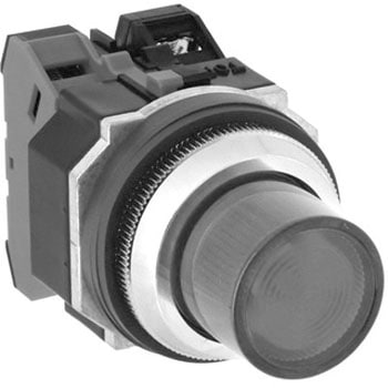 Φ30・亜鉛ダイカスト製シリーズ パイロットライト (突形 LED) BA9S IDEC(和泉電気)