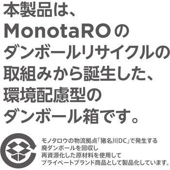 文書保存箱 段ボール A式 モノタロウ