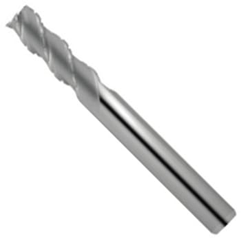 銅電極加工用ニック付き3枚刃スクエアエンドミル(スタンダードタイプ) NS(日進工具)