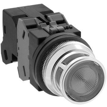 Φ30シリーズ 照光押ボタンスイッチ (突形フルガード付 LED) BA9S IDEC(和泉電気)