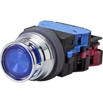 Φ30シリーズ 照光押ボタンスイッチ (突形フルガード付 LED) BA9S IDEC(和泉電気)