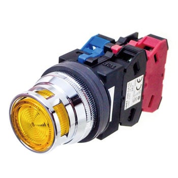 Φ30シリーズ 照光押ボタンスイッチ (突形フルガード付 LED) BA9S IDEC(和泉電気)