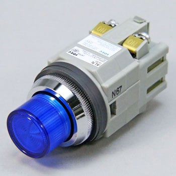 Φ30シリーズ 照光押ボタンスイッチ (突形 LED) BA9S IDEC(和泉電気)