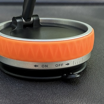 MagSafe対応 車載ホルダー ダッシュボード用 真空吸着固定 Bタイプ ブラック MagSafe非対応機種・ケースも使える 車体固定補助 - Smart Stock