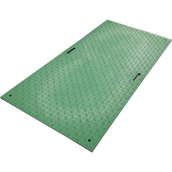 Wボード36サイズ 両面凸型 持ち手2 緑 ウッドプラスチックテクノロジー