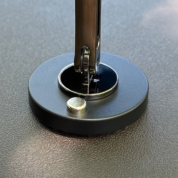 MagSafe対応 車載ワイヤレス充電器 ダッシュボード用 粘着固定 ロングアーム Aタイプ ブラック MagSafe非対応機種・ケースOK Smart Stock