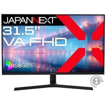 液晶ディスプレイ 31.5型/1920×1080/ブラック JAPANNEXT