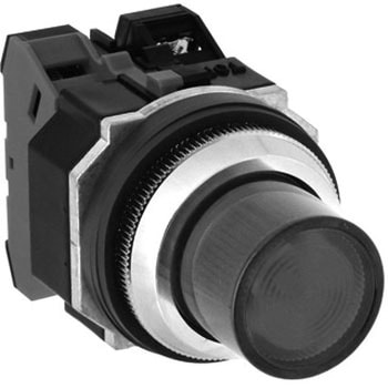 Φ30・亜鉛ダイカスト製シリーズ パイロットライト (突形 LED) BA9S IDEC(和泉電気)