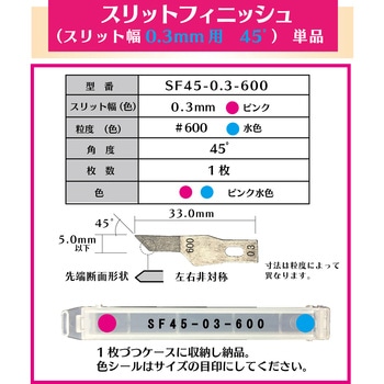 スリットフィニッシュ インターナショナルダイヤ